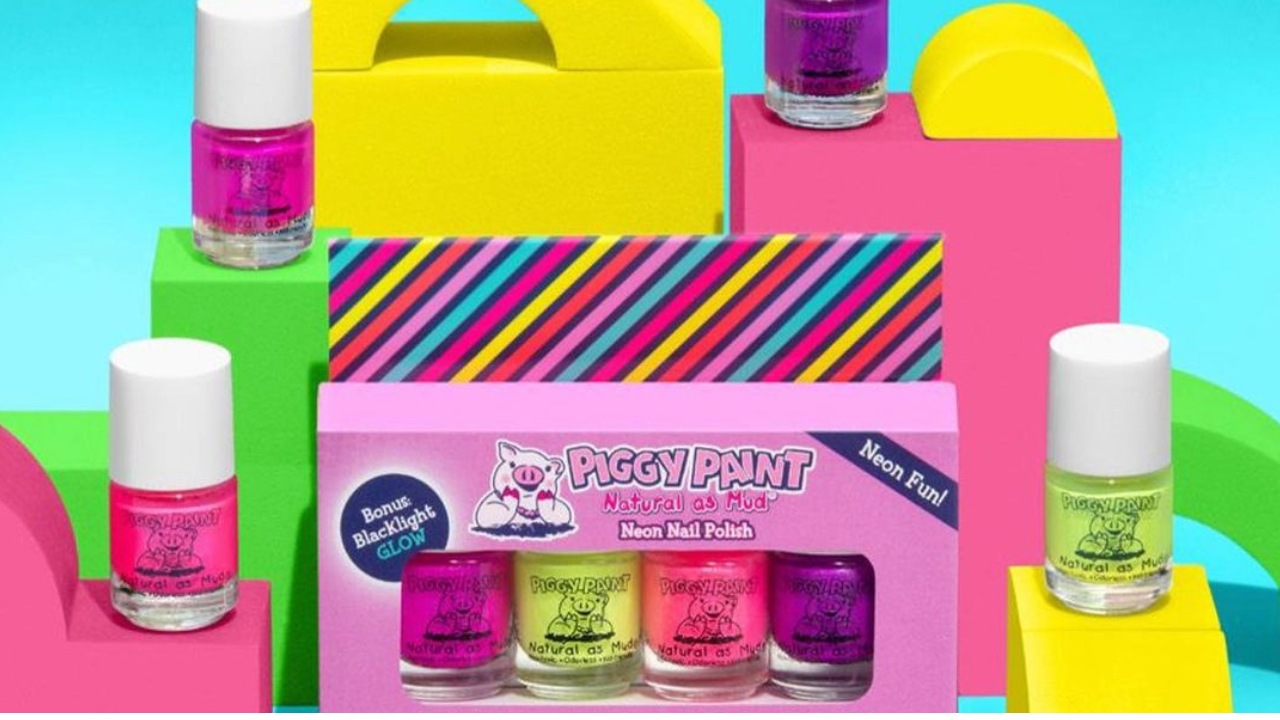 Piggy Paint Neon 4 Polish Box Set