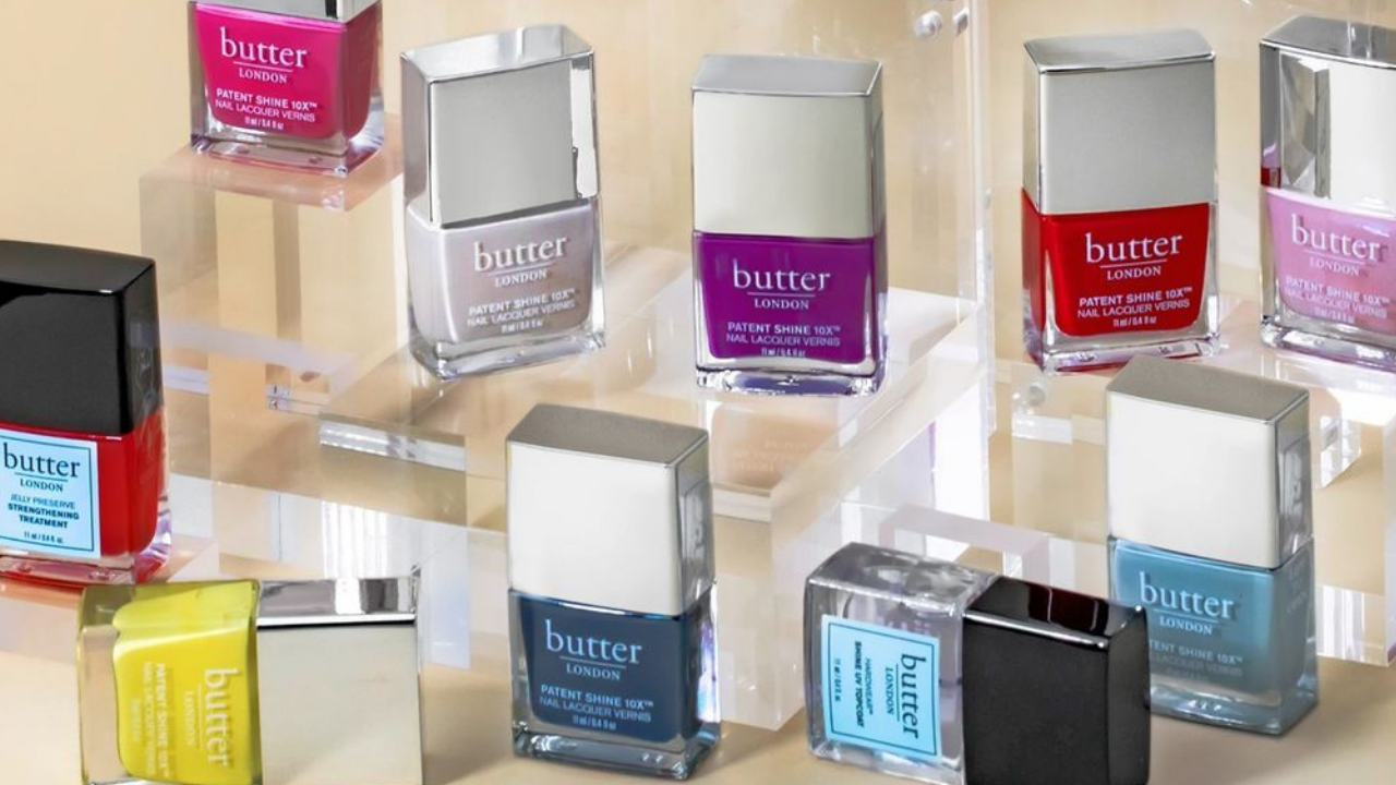 butter LONDON - Patent Shine - Brolly - 10X Nail Lacquer | Butter london,  Nail lacquer, Fall nail colors