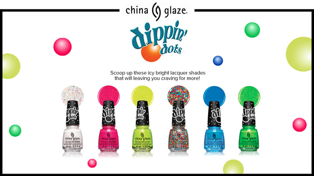 China Glaze Dippin' Dots: 6 Shades Of Frosty Fun