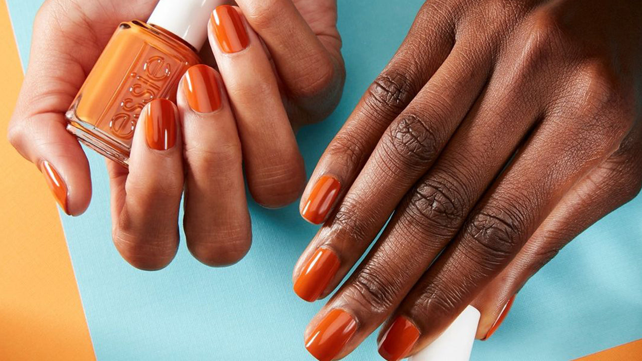 confection affection - sweet orange nail polish & nail color - essie