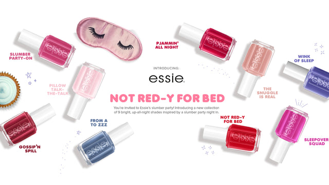 Essie Not Red-y For Bed: 9 Shades for a Slumber Party Night In