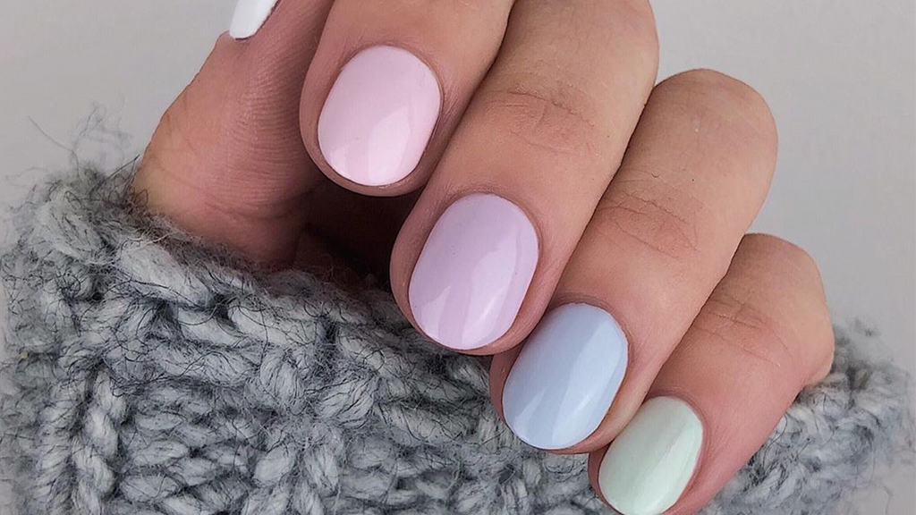 Gorgeous pastel nail shades for spring 2025