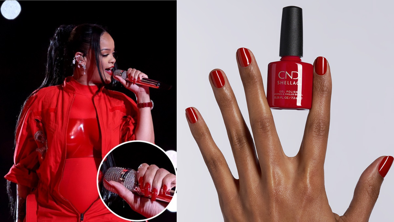 Recreate Rihanna s Super Bowl Nails Beyond Polish