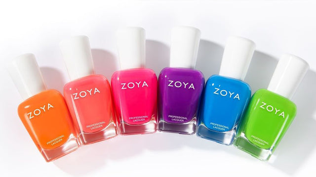 Zoya Easy Neon: Bold, Pigmented Colors For Your Statement Mani