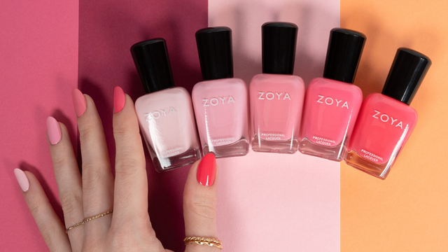 Zoya Pink Palette: The Perfect Pink Skittles Mani