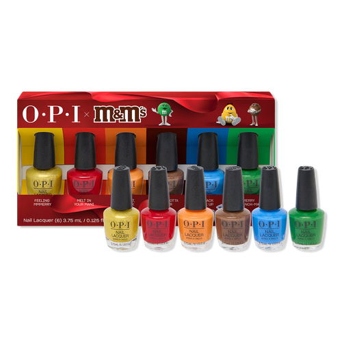 OPI - Nail Lacquer - OPI x M&M's Holiday 2026 - 6pc Mini-Pack 0.5 oz