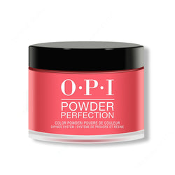 OPI Powder Perfection - Red Hot Rio 1.5 oz - #DPA70 - Dipping Powder at Beyond Polish