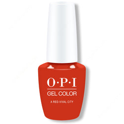 OPI GelColor - A Red-vival City 0.5 oz - #GCL22 - Gel Polish - Nail Polish at Beyond Polish