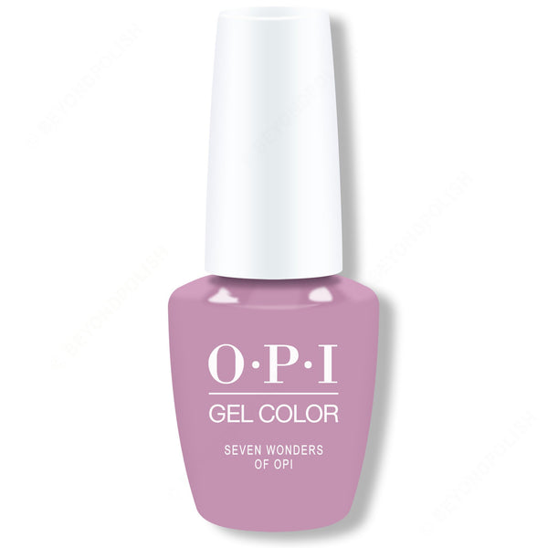 OPI GelColor - Seven Wonders of OPI 0.5 oz - #GCP32 - Gel Polish - Nail Polish at Beyond Polish