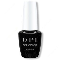 OPI GelColor - Black Onyx 0.5 oz - #GCT02 - Gel Polish - Nail Polish at Beyond Polish
