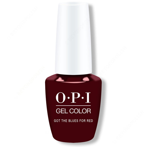 OPI GelColor - Got The Blues For Red 0.5 oz - #GCW52 - Gel Polish - Nail Polish at Beyond Polish