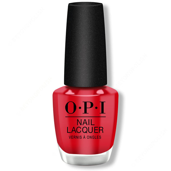 OPI Nail Lacquer - Big Apple Red 0.5 oz - #NLN25 - Nail Lacquer at Beyond Polish