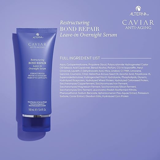 Alterna Caviar - Anti-Aging Bond Repair Leave-In Overnight Serum 100 ml /3.4 oz - Hair at Beyond Polish