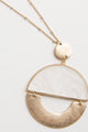 Ambient Stone Pendant Necklace - Necklaces at Beyond Polish