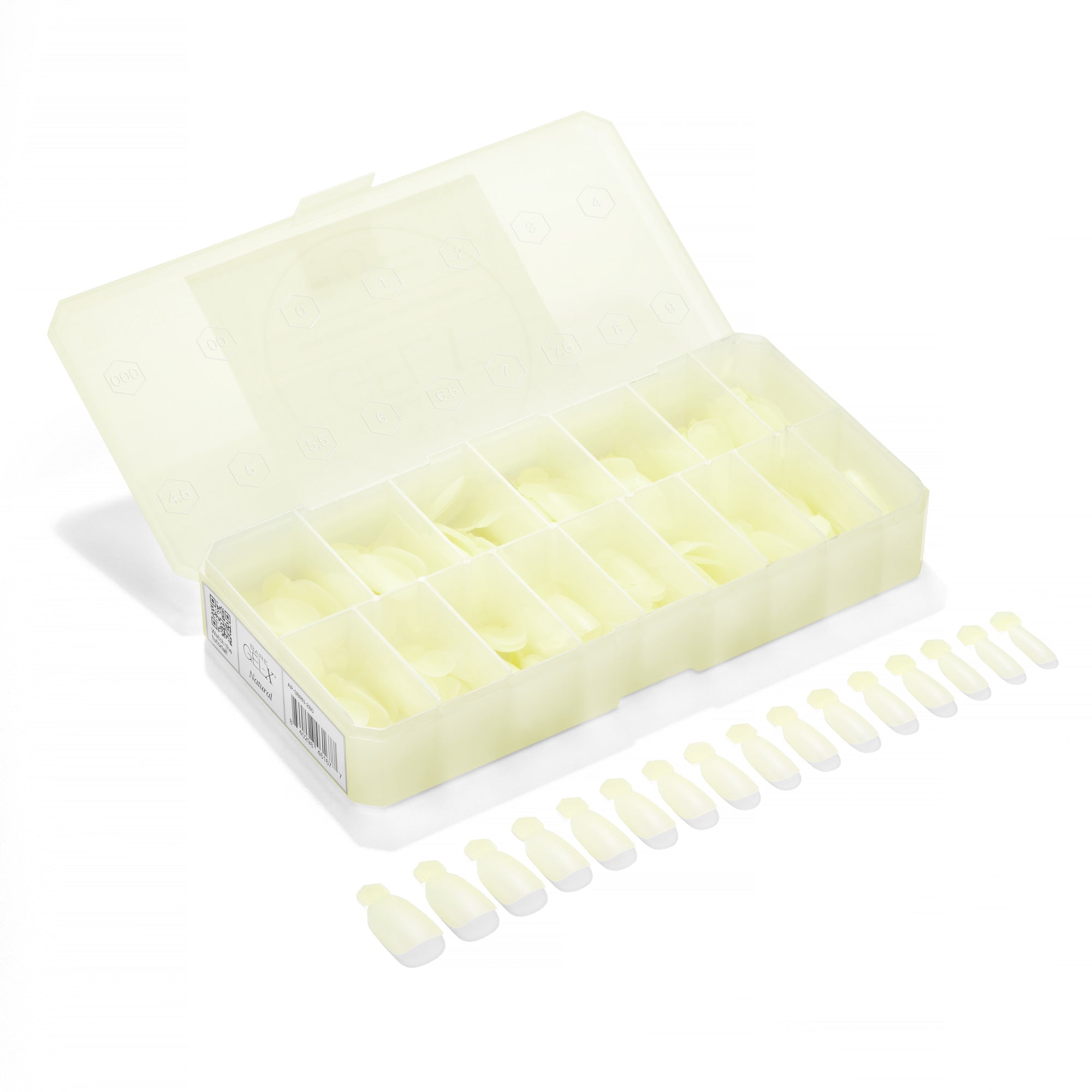 Apres - Bare Gel-X - Natural Box Of Tips (280Pcs) - Nail Extensions at Beyond Polish