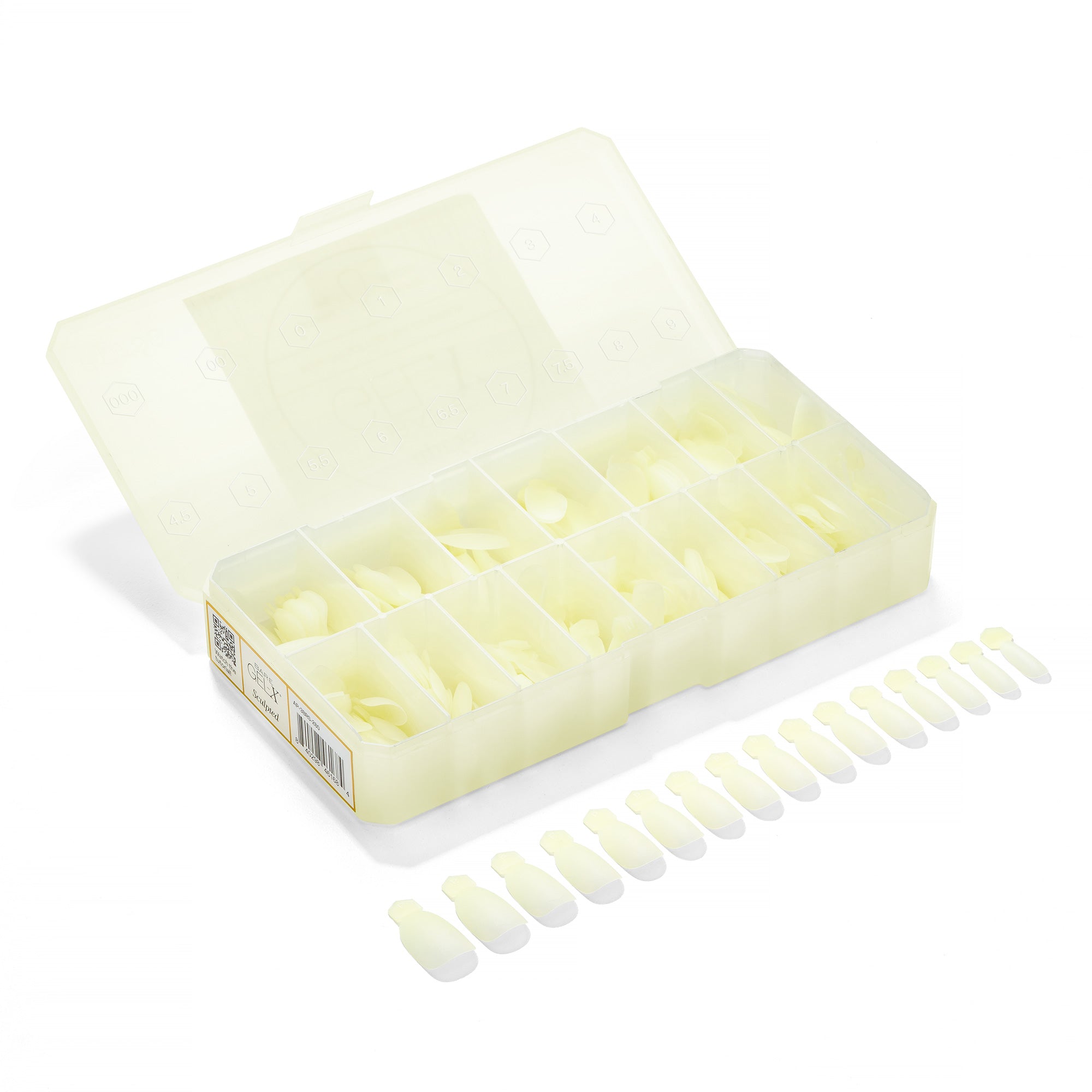 Apres - Bare Gel-X - Sculpted Box Of Tips (280Pcs) - Nail Extensions at Beyond Polish