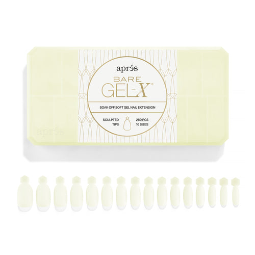Apres - Bare Gel-X - Sculpted Box Of Tips (280Pcs)