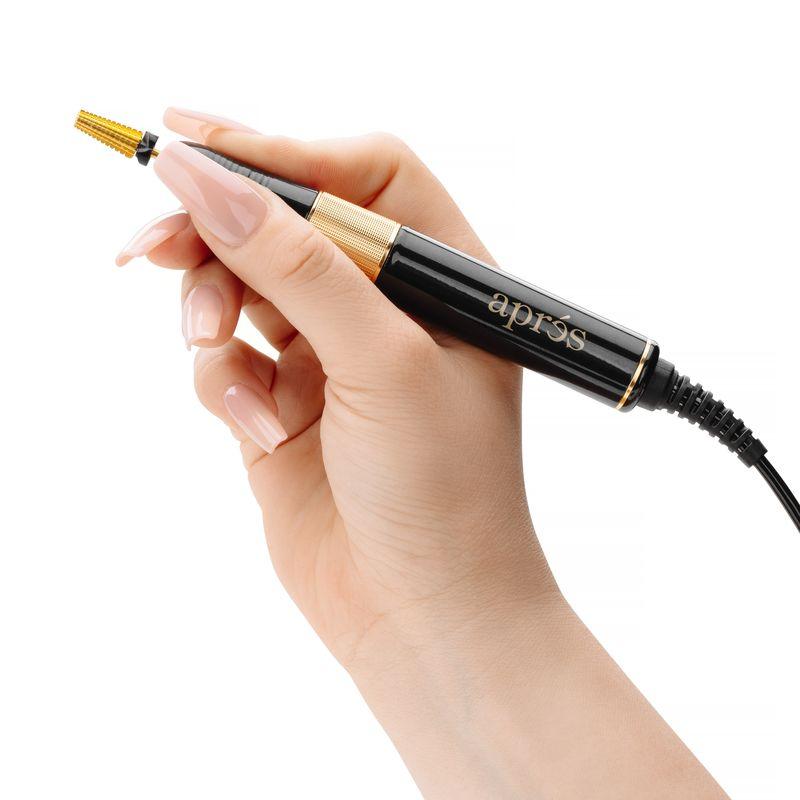 Aprés - E-File - Black - Manicure & Pedicure Tools at Beyond Polish