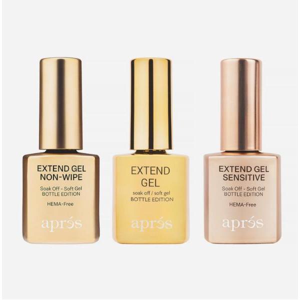 Apres - Extend Gel Bundle - Set of 3 - Top & Base Coats at Beyond Polish