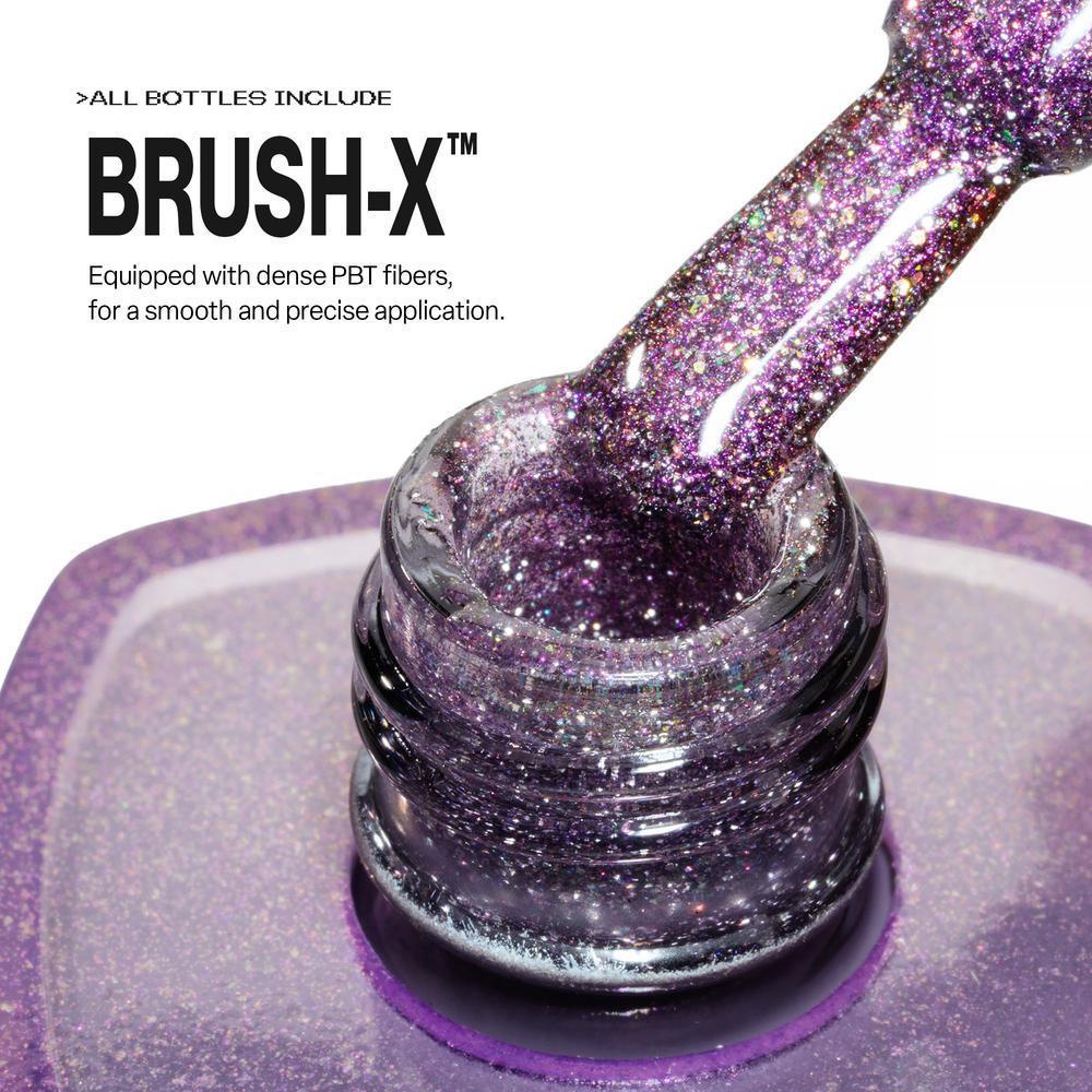 Apres - Gel Couleur - Magnetic Flash Glitter - 404 Feelings Not Found - Gel Polish at Beyond Polish