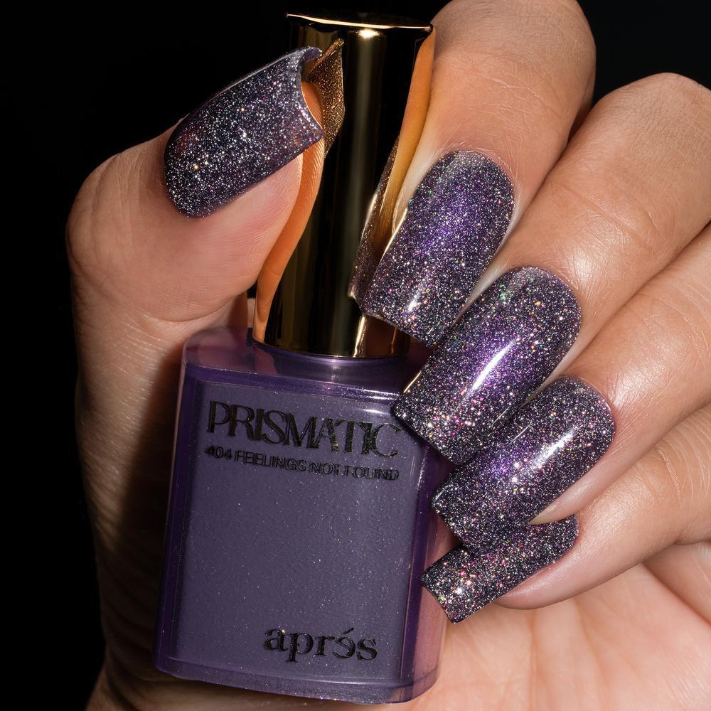 Apres - Gel Couleur - Magnetic Flash Glitter - 404 Feelings Not Found - Gel Polish at Beyond Polish
