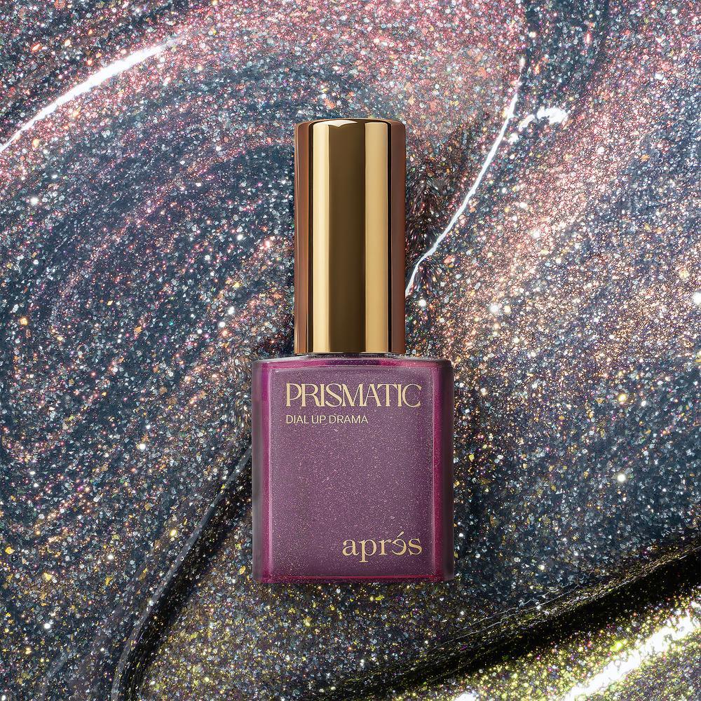 Apres - Gel Couleur - Magnetic Flash Glitter - Dial Up Drama - Gel Polish at Beyond Polish