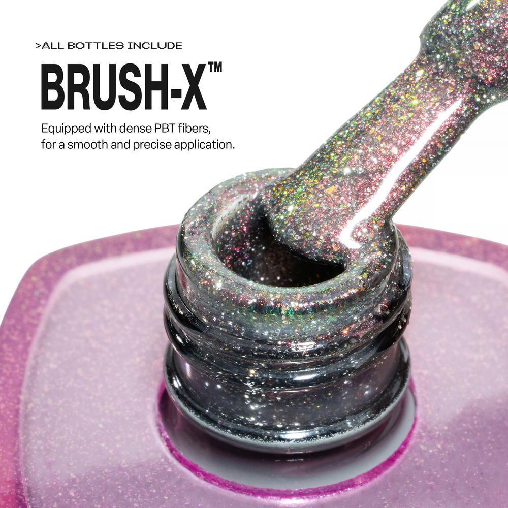 Apres - Gel Couleur - Magnetic Flash Glitter - Dial Up Drama - Gel Polish at Beyond Polish