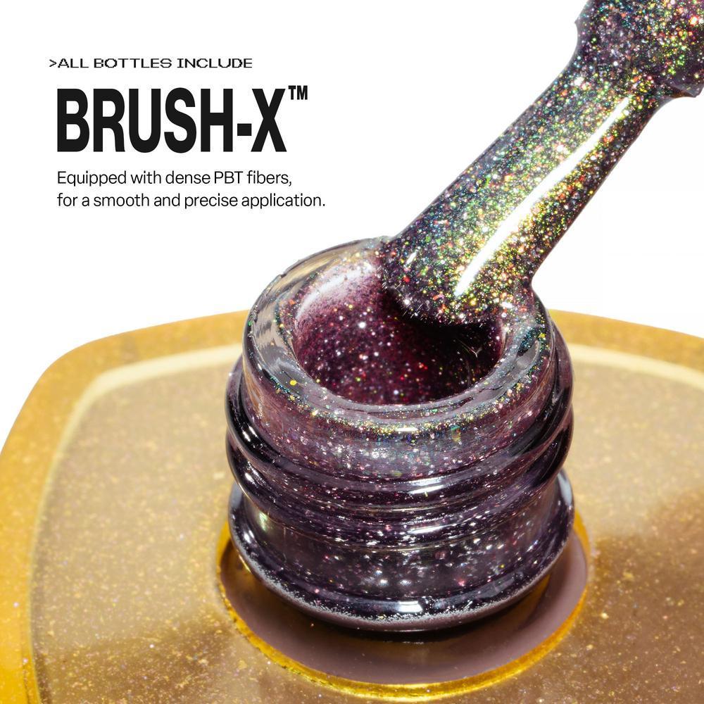 Apres - Gel Couleur - Magnetic Flash Glitter - Matrix Glow - Gel Polish at Beyond Polish