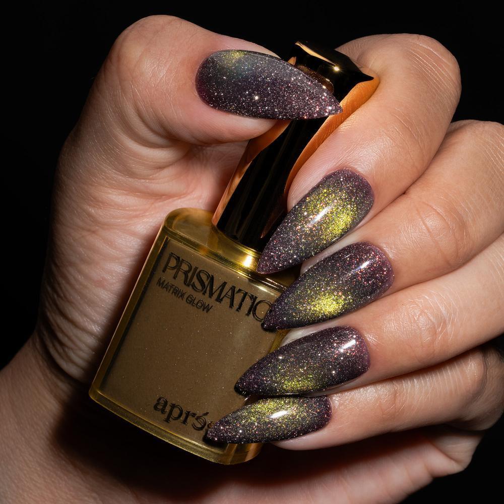 Apres - Gel Couleur - Magnetic Flash Glitter - Matrix Glow - Gel Polish at Beyond Polish