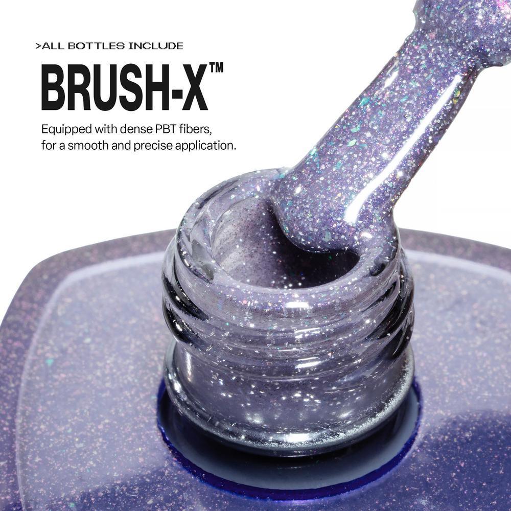 Apres - Gel Couleur - Magnetic Flash Glitter - My Top Eight - Gel Polish at Beyond Polish