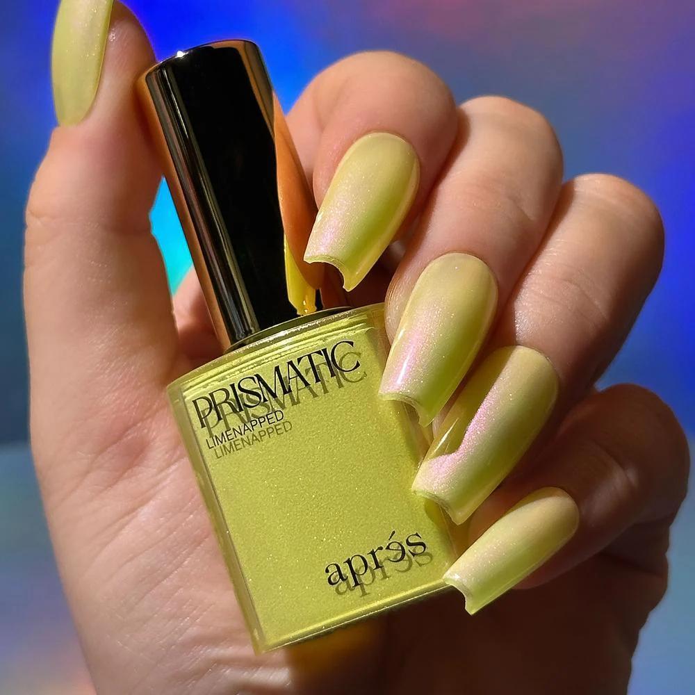 Apres - Gel Couleur - Pearlescent - Limenapped - Gel Polish at Beyond Polish