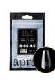 Aprés - Gel-X 2.0 Refill Bags - Natural Coffin Short Size 4.5 (50 Pcs) - Nail Extensions at Beyond Polish