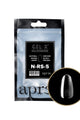 Aprés - Gel-X 2.0 Refill Bags - Natural Round Short Size 5 (50 Pcs) - Nail Extensions at Beyond Polish