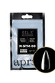 Aprés - Gel-X 2.0 Refill Bags - Natural Stiletto Medium Size 00 (50 Pcs) - Nail Extensions at Beyond Polish