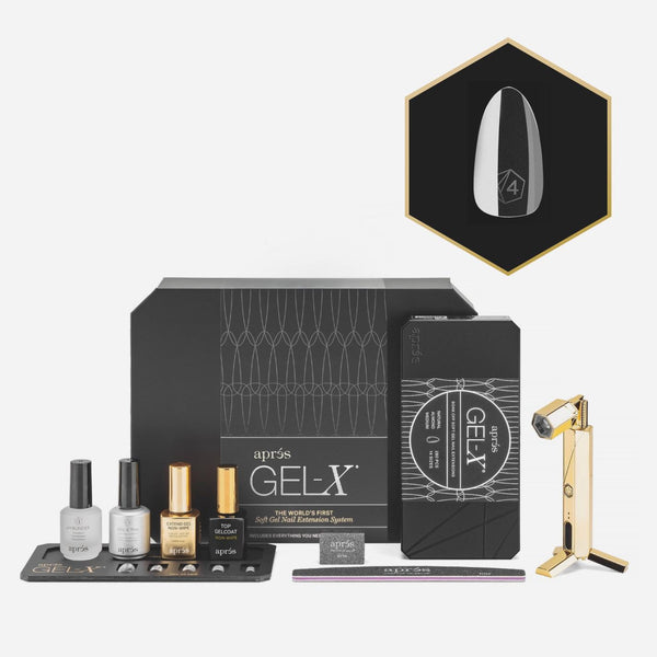 Aprés Gel-X Signature Kit Natural Almond Short 600 Pcs
