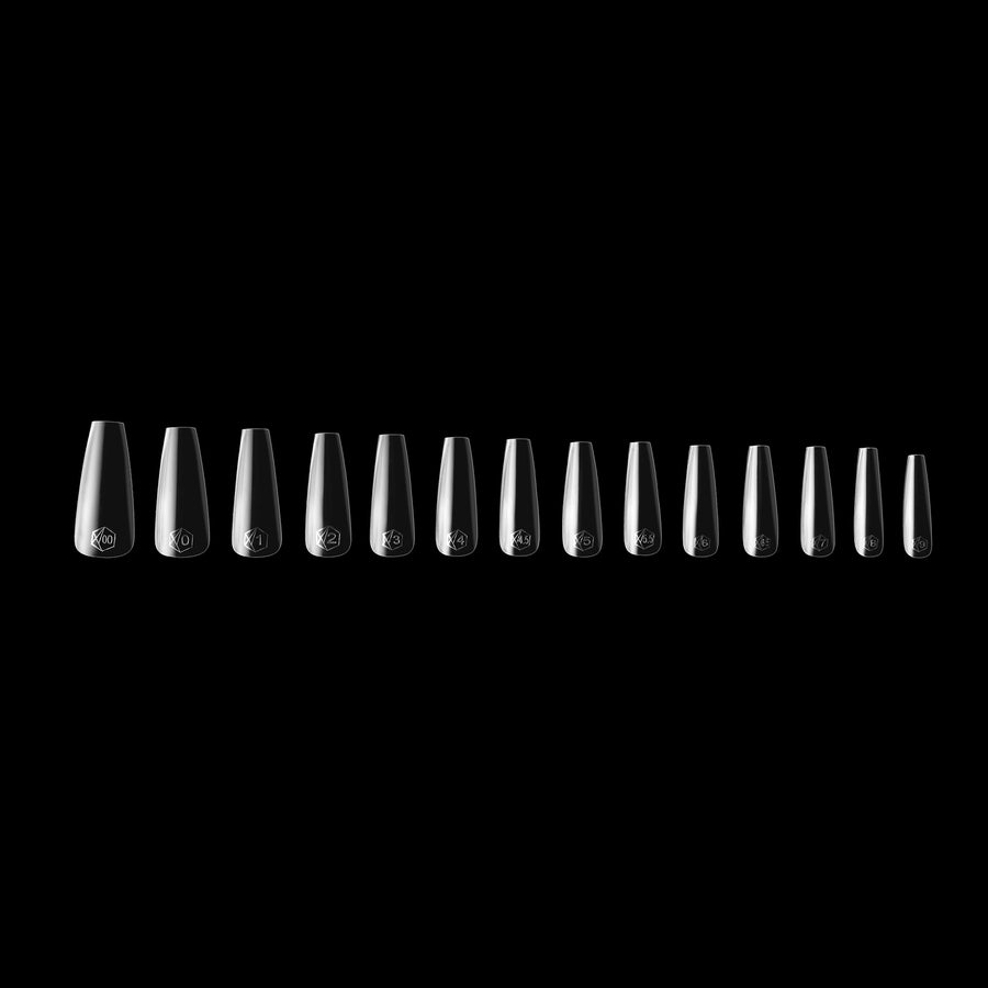 Aprés - Gel-X Tips 2.0 - Natural Coffin Long (600 Pcs) - Nail Extensions at Beyond Polish