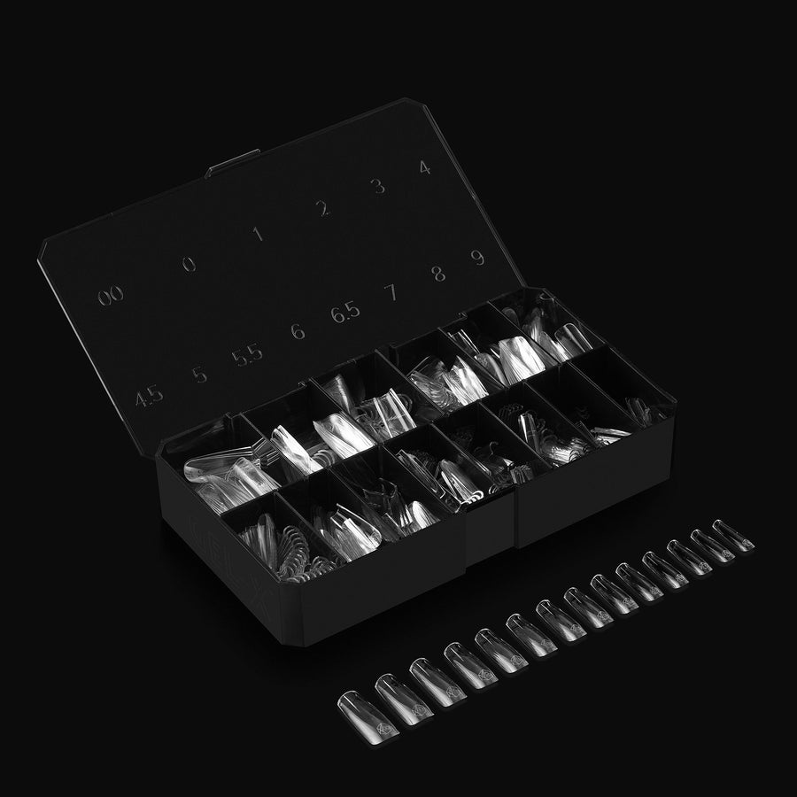 Aprés - Gel-X Tips 2.0 - Natural Square Long (600 Pcs) - Nail Extensions at Beyond Polish
