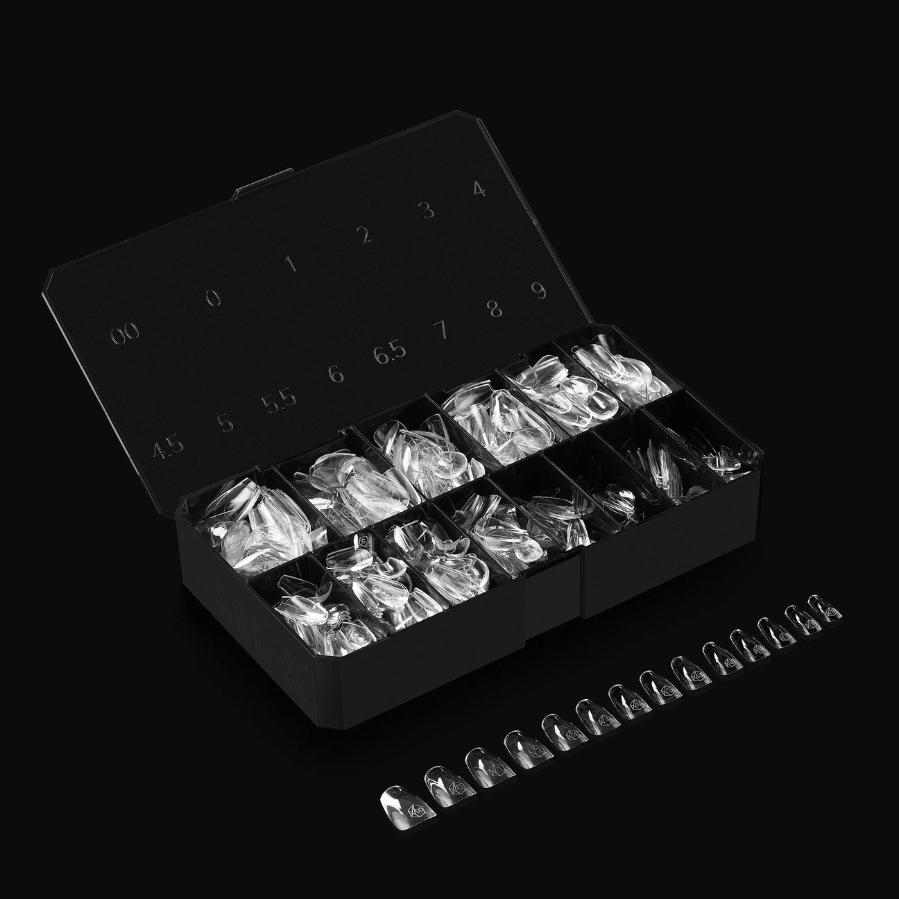 Aprés - Gel-X Tips 2.0 - Sculpted Coffin Short Box Of Tips (600 Pcs) - Nail Extensions at Beyond Polish