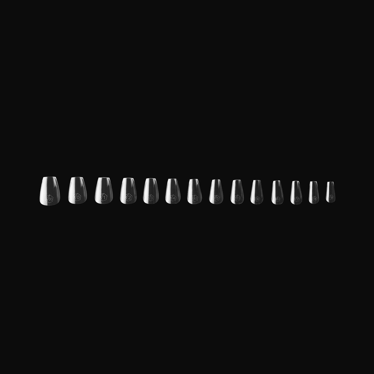 Aprés - Gel-X Tips 2.0 - Sculpted Coffin Short Box Of Tips (600 Pcs) - Nail Extensions at Beyond Polish