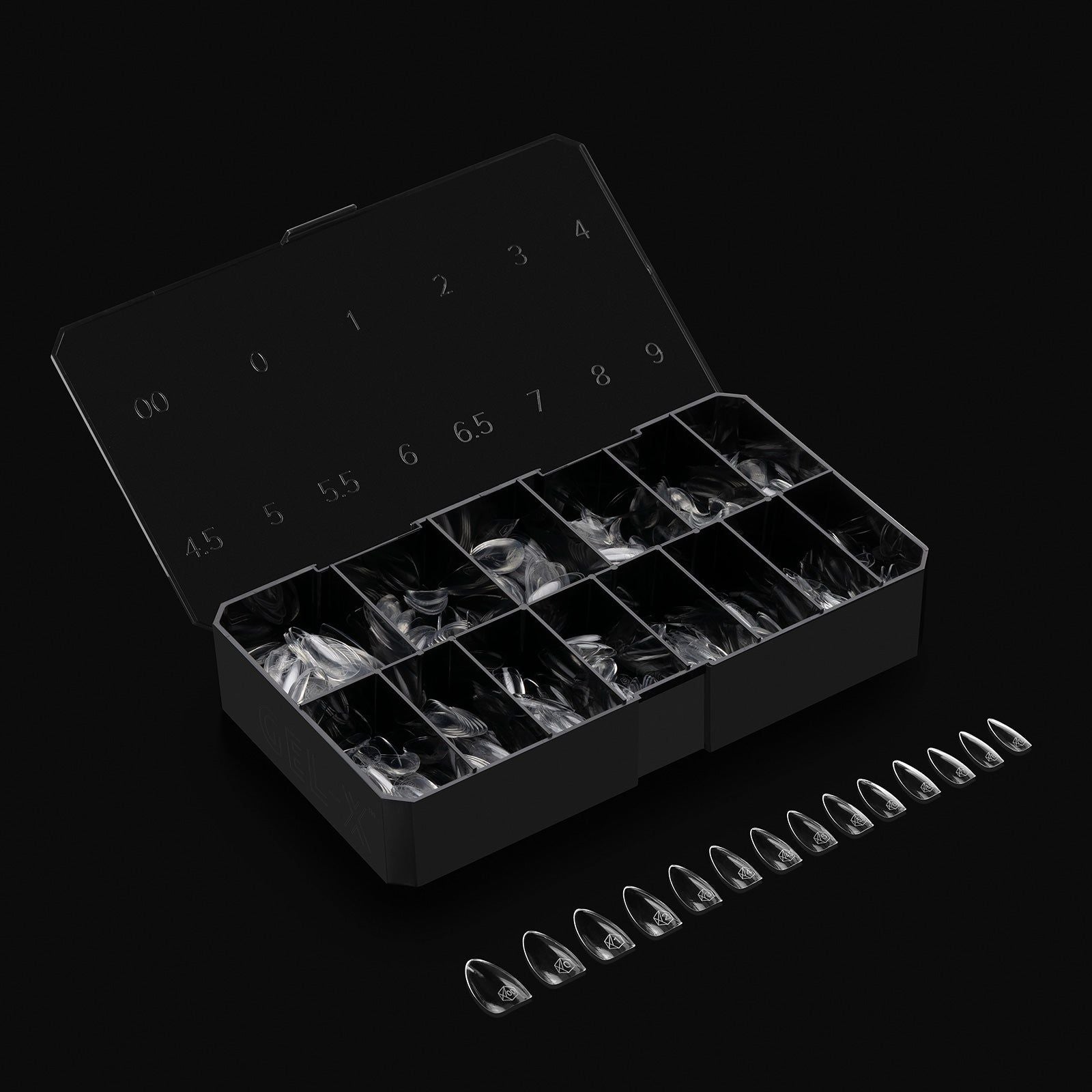 Apres - Gel-X Tips - Natural Almond Medium - Mini
(280Pcs)