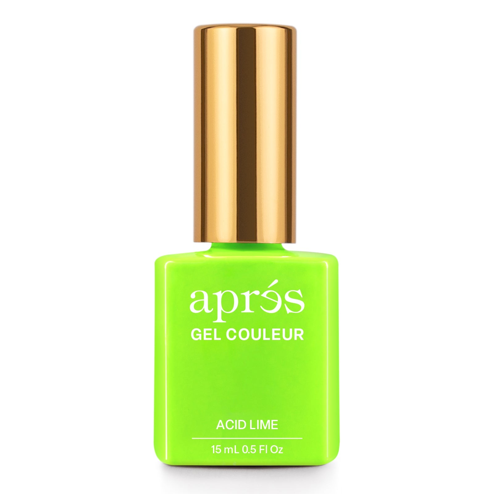 Aprés - Hema Free Gel Couleur - Acid Lime - Gel Polish at Beyond Polish