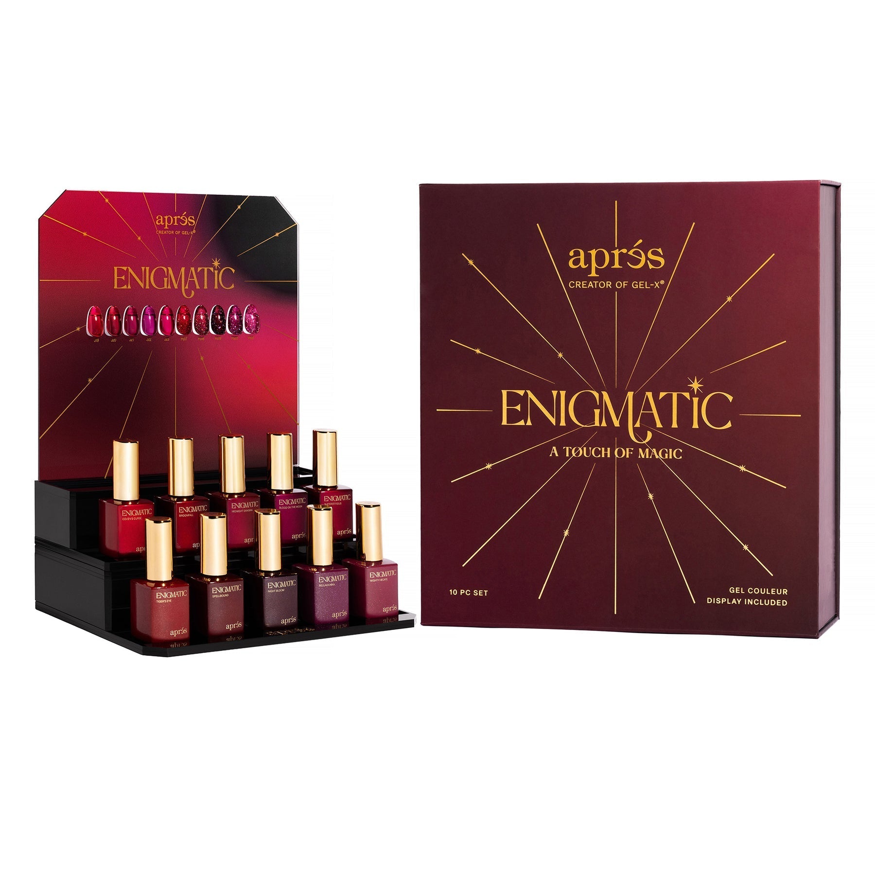 Apres - Hema Free Gel Couleur - Enigmatic Collection with Display - Gel Polish at Beyond Polish