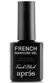 Aprés - Hema Free Gel Couleur - French Manicure Gel - Black - Gel Polish at Beyond Polish