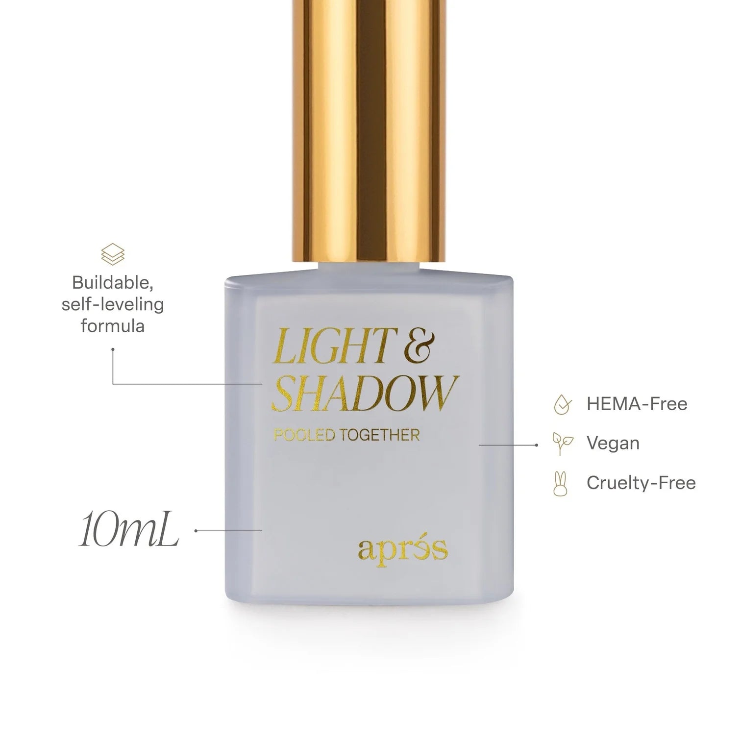 Aprés - Hema Free Gel Couleur - Light & Shadow - On Read (701) - Gel Polish at Beyond Polish