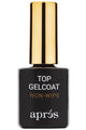 Aprés - Hema Free Gel Couleur - Non-Wipe Glossy Top Gelcoat, 15Ml - Top & Base Coats at Beyond Polish