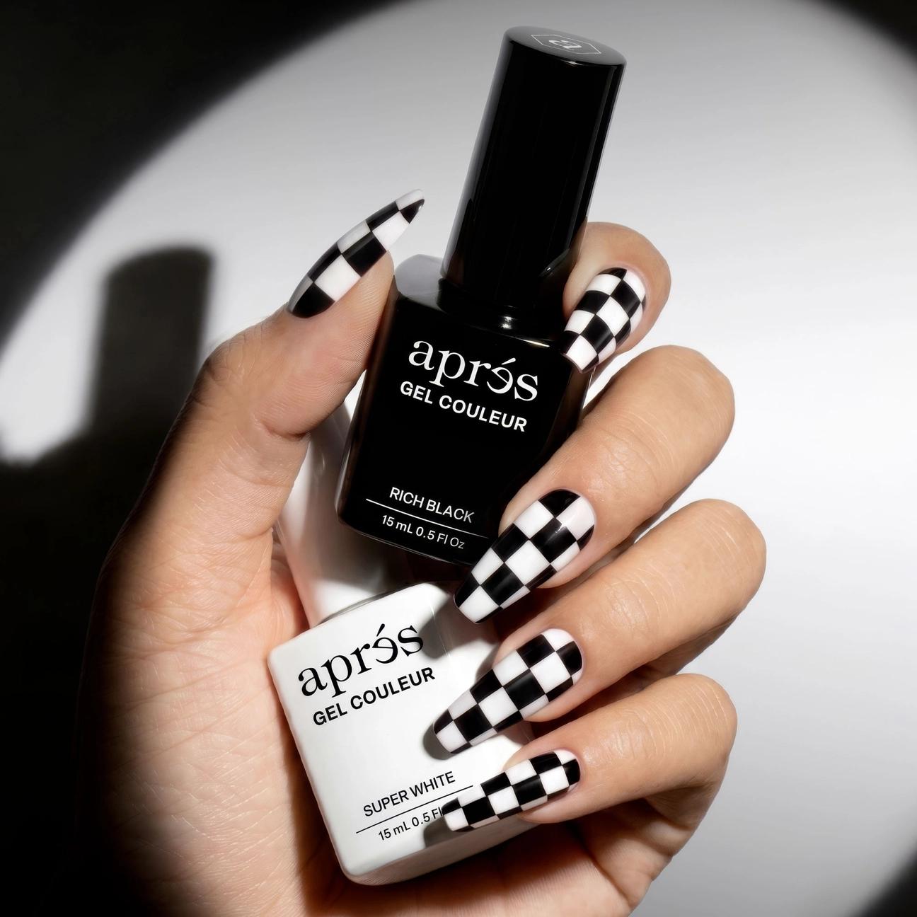 Apres - Hema Free Gel Couleur - Rich Black, 30Ml - Gel Polish at Beyond Polish