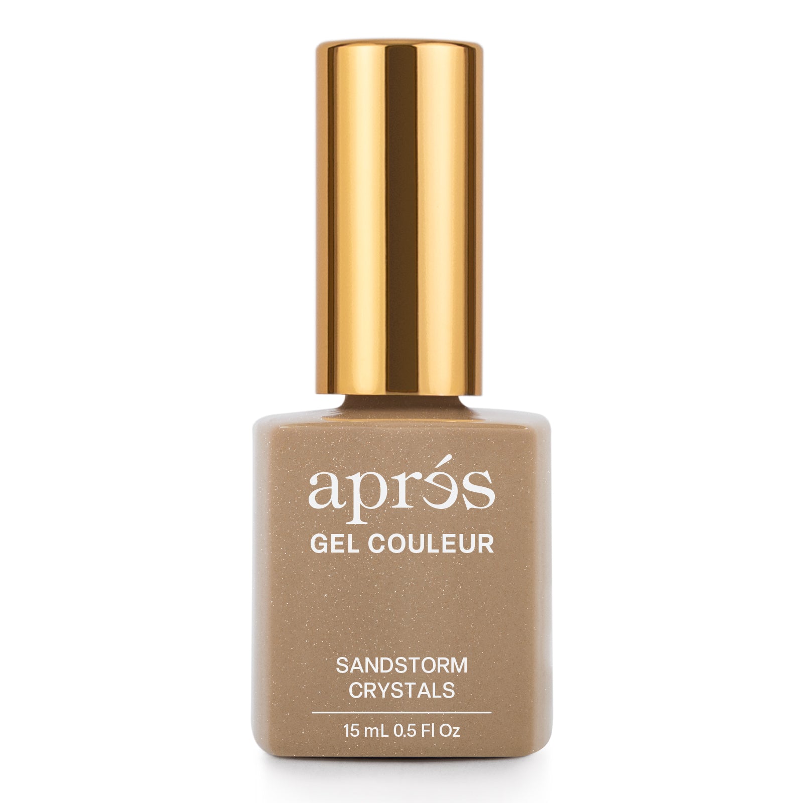 Aprés - Hema Free Gel Couleur - Sandstorm Crystals - Gel Polish at Beyond Polish