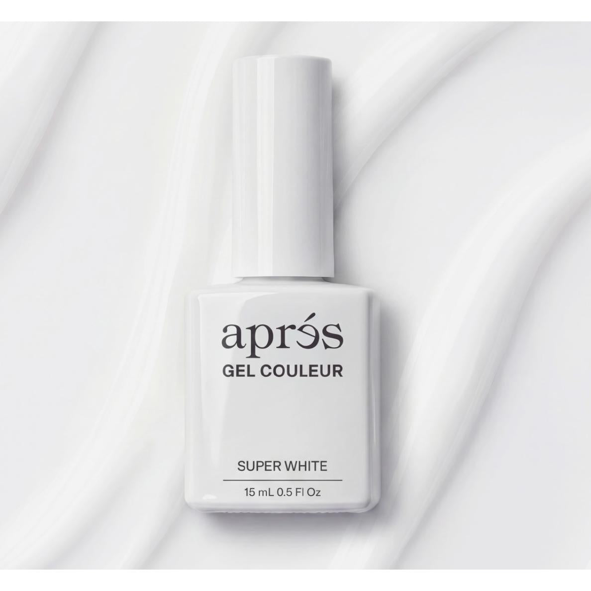 Apres - Hema Free Gel Couleur - Super White, 15Ml - Gel Polish at Beyond Polish