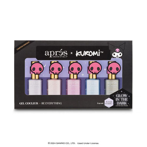 Aprés - Kuromi Caty Eye Gel Couleur (Set Of 5)