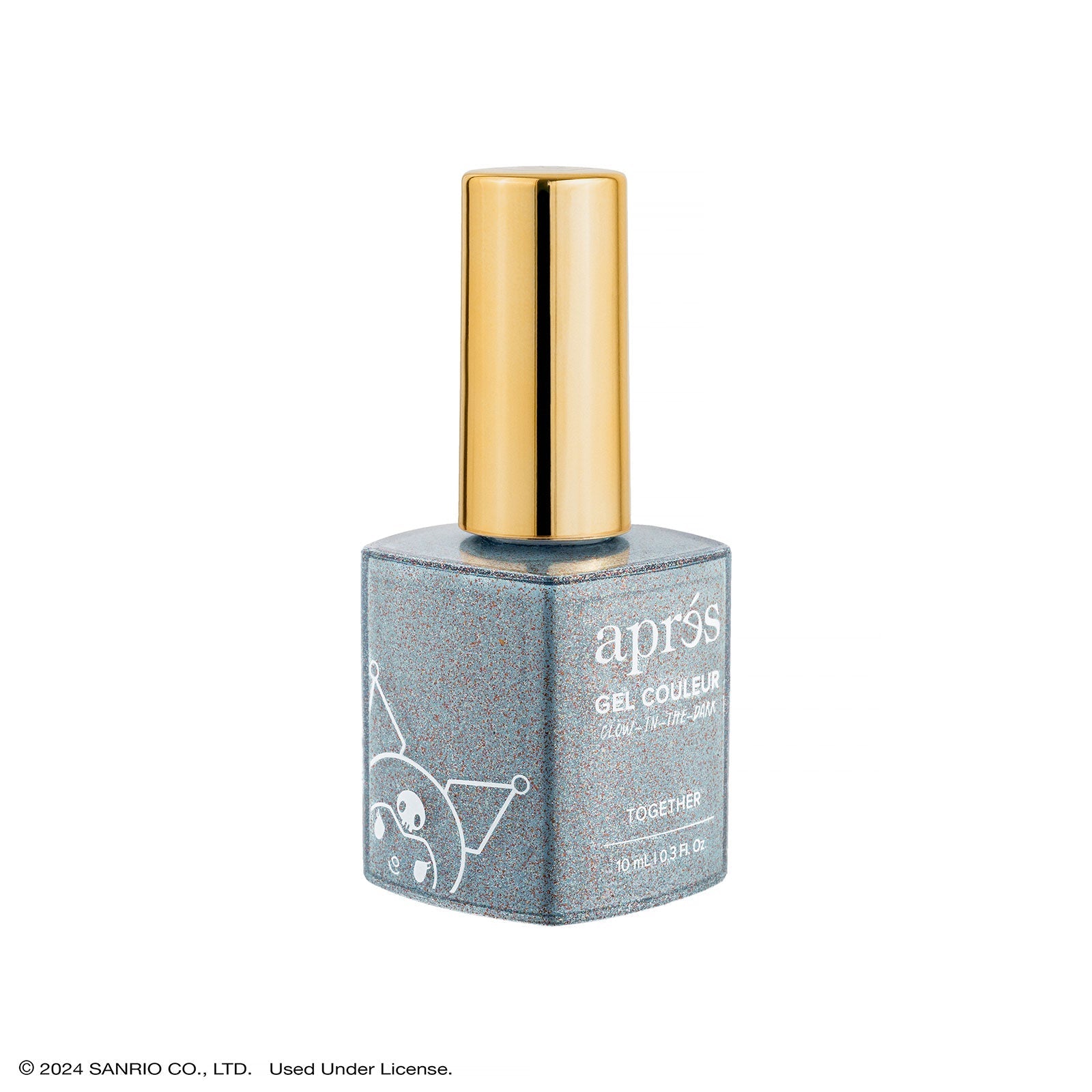 Aprés - Kuromi Flash Glitter Gel Couleur - Together - Gel Polish at Beyond Polish